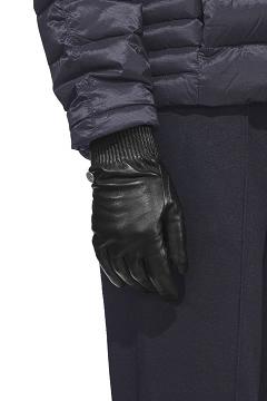 Accesorios Canada Goose Mujer Mexico - HyBridge Guantes Negros JY2154036